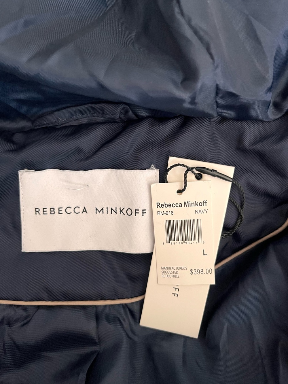 Rebecca Minkoff Navy Women's Jacket & Coat